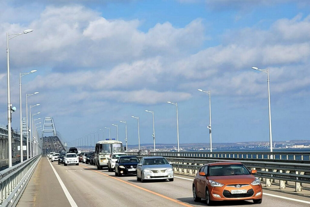 Крымский мост после ремонта